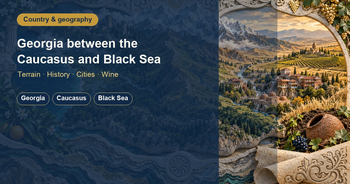 Georgia: A Country Between the Caucasus and the Black Sea
