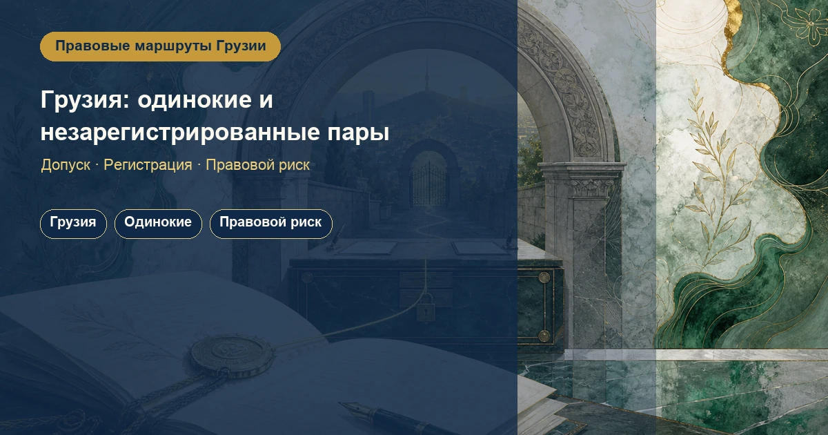 Суррогатное материнство в Грузии для одиноких и незарегистрированных пар: маршруты и правовые риски