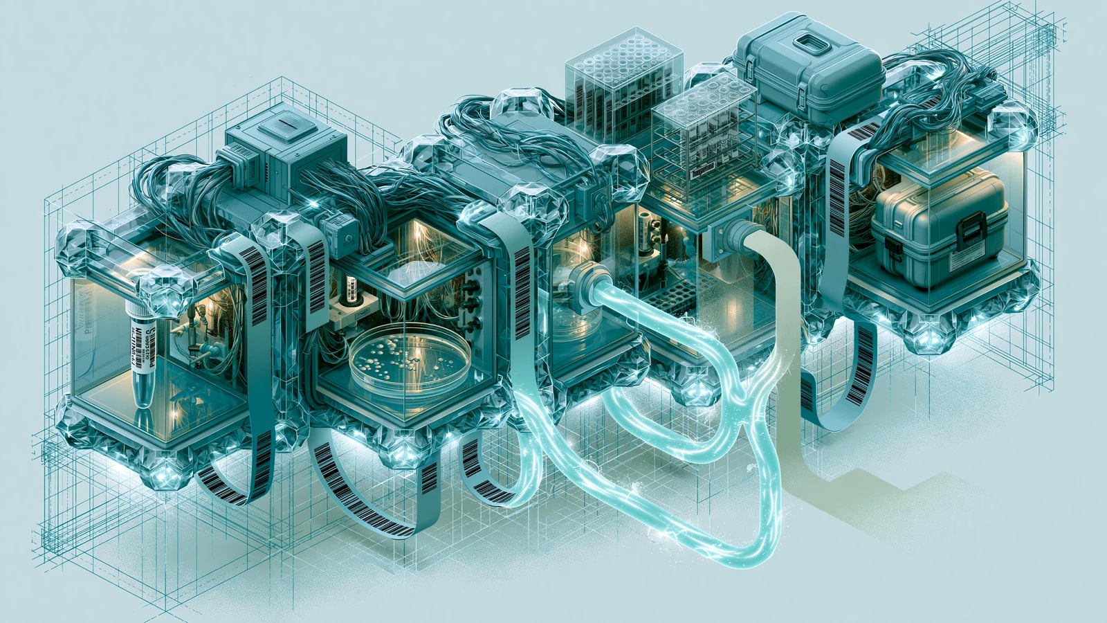 PGT sample-processing chain