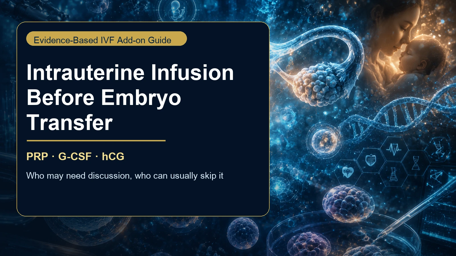 Is Intrauterine Infusion Before Embryo Transfer Necessary?
