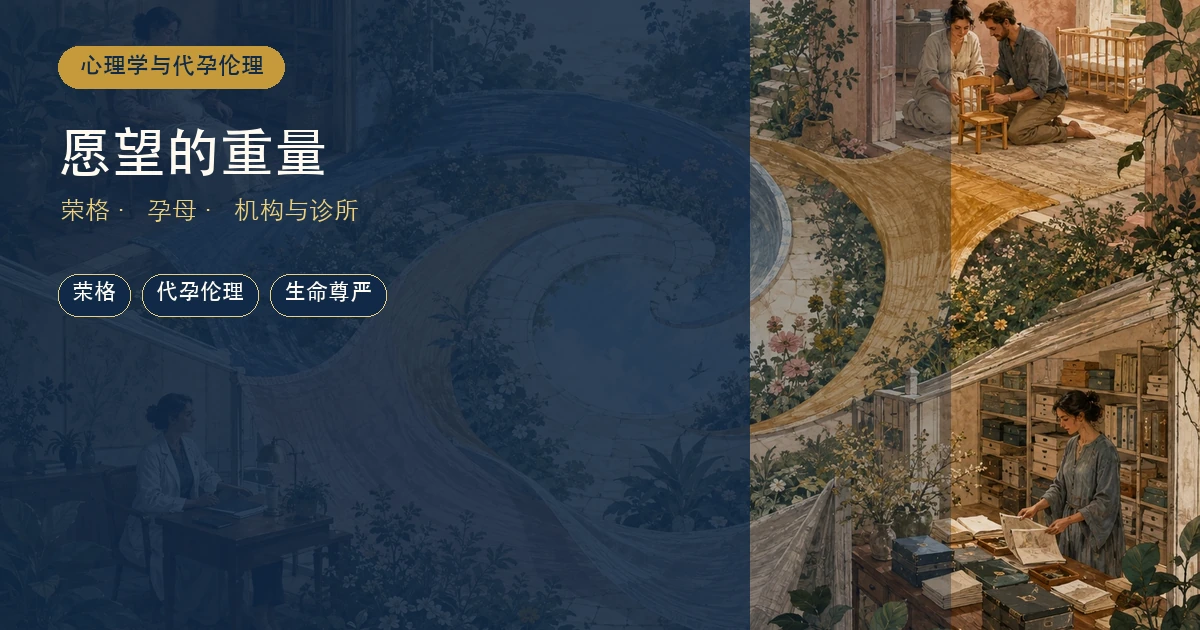 愿望的重量：从荣格的人性洞察看代孕伦理、照护与生命尊严