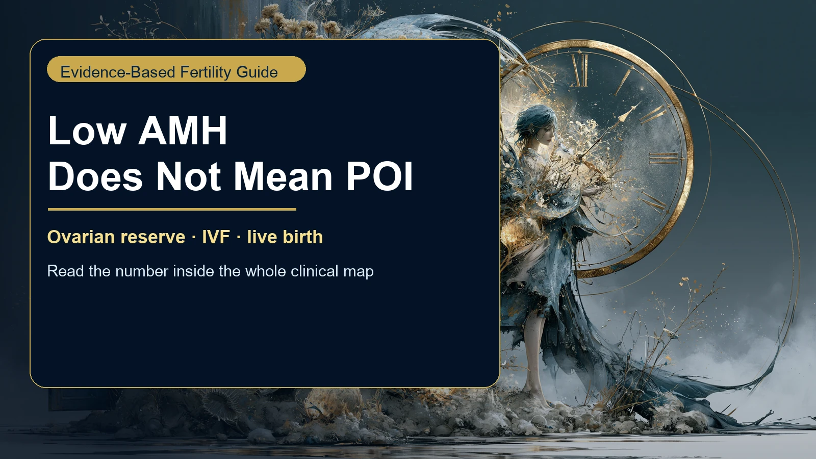 Low AMH Does Not Mean Premature Ovarian Insufficiency