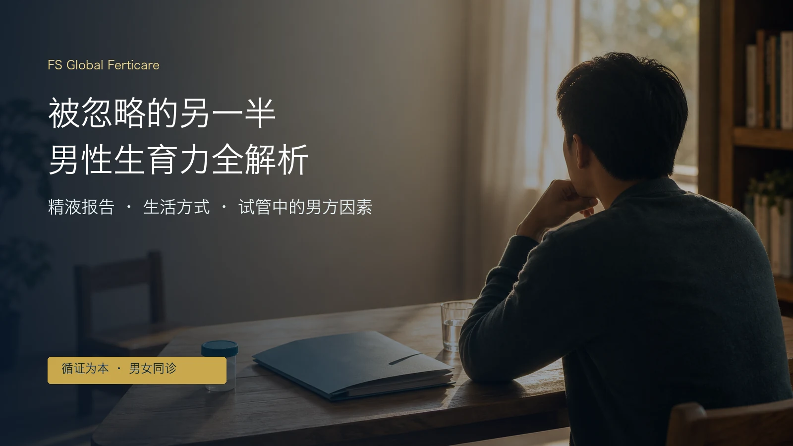 男性生育力全解析：精液报告、生活方式与试管中的男方因素
