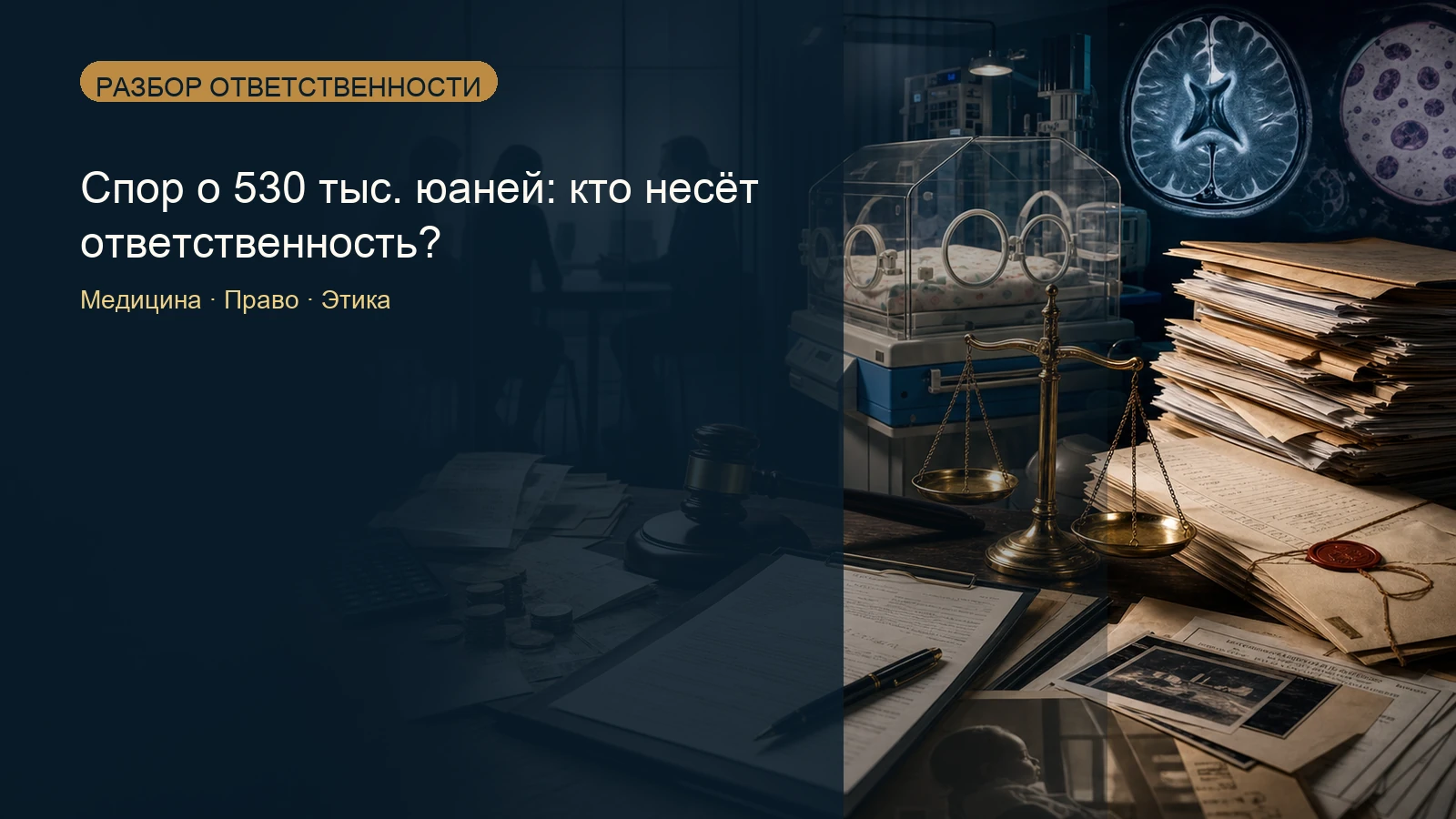 Спор о 530 тыс. юаней за суррогатное материнство после смерти ребёнка: медицинская, правовая и этическая ответственность