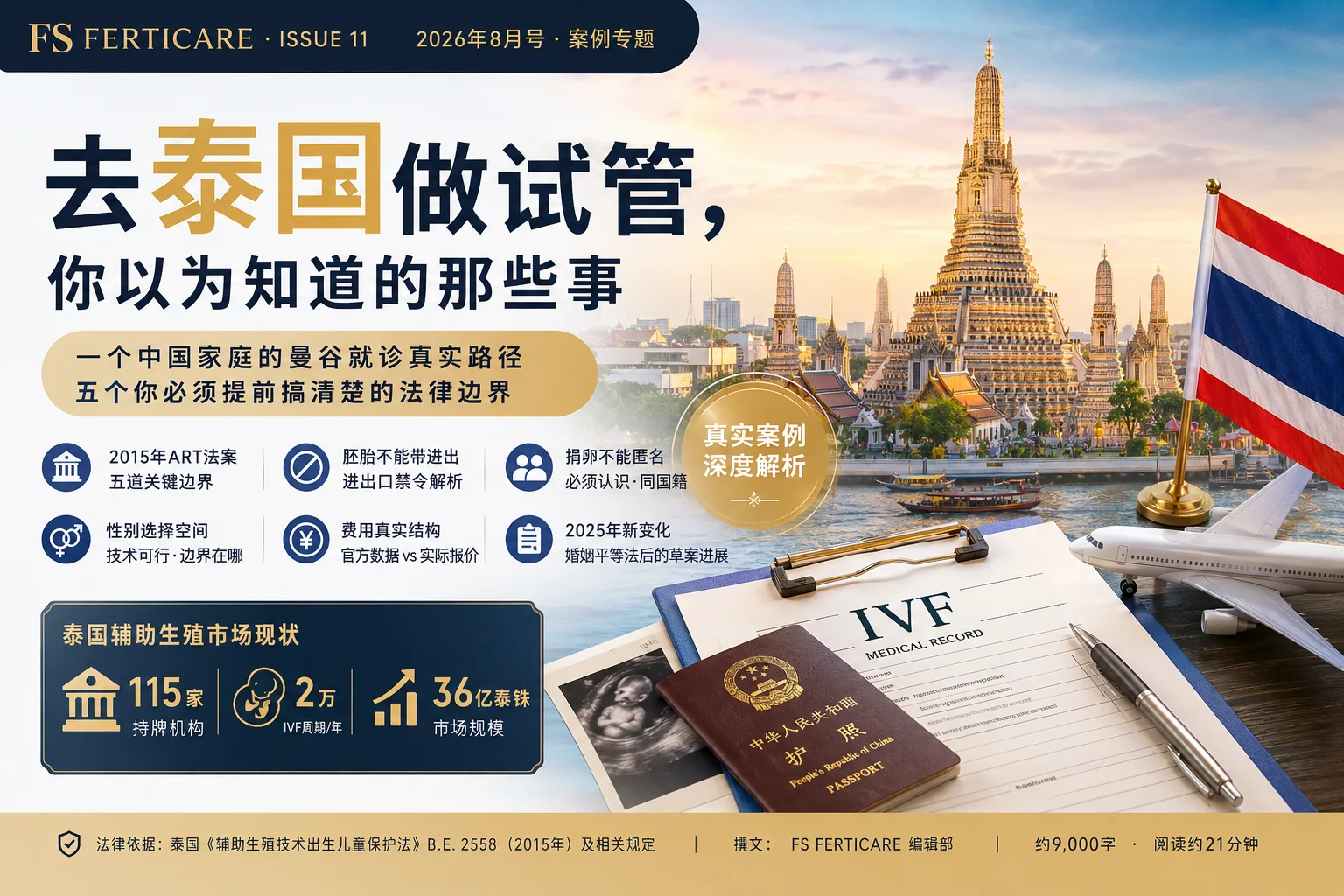 去泰国做试管,你以为知道的那些事:法律边界、费用与真实路径