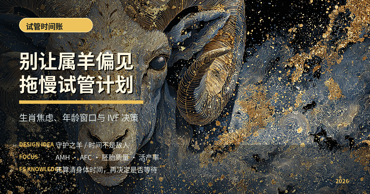 别让属羊偏见拖慢试管计划封面