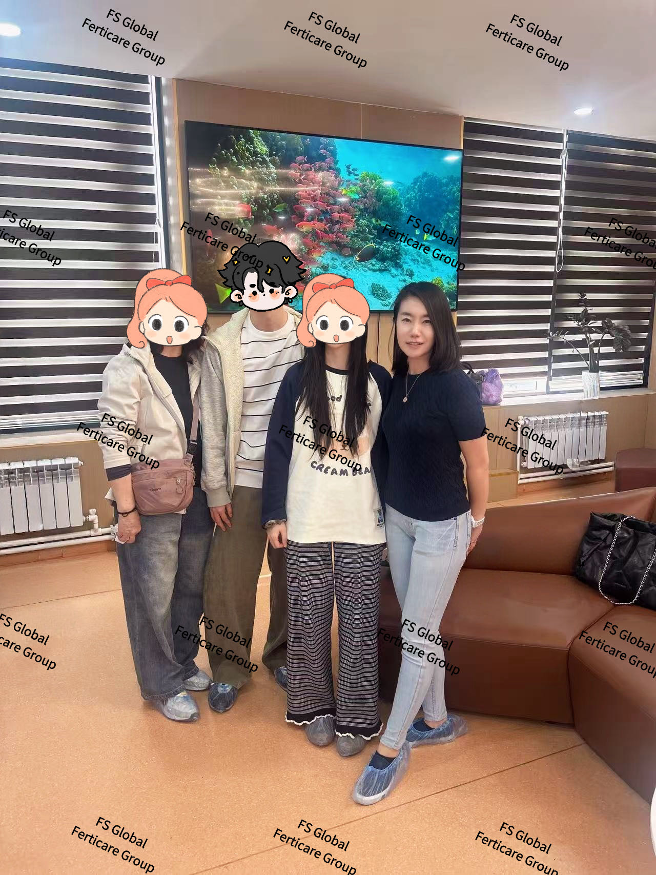 客户抵达后的次日到院,与医务人员沟通并接受检查。
