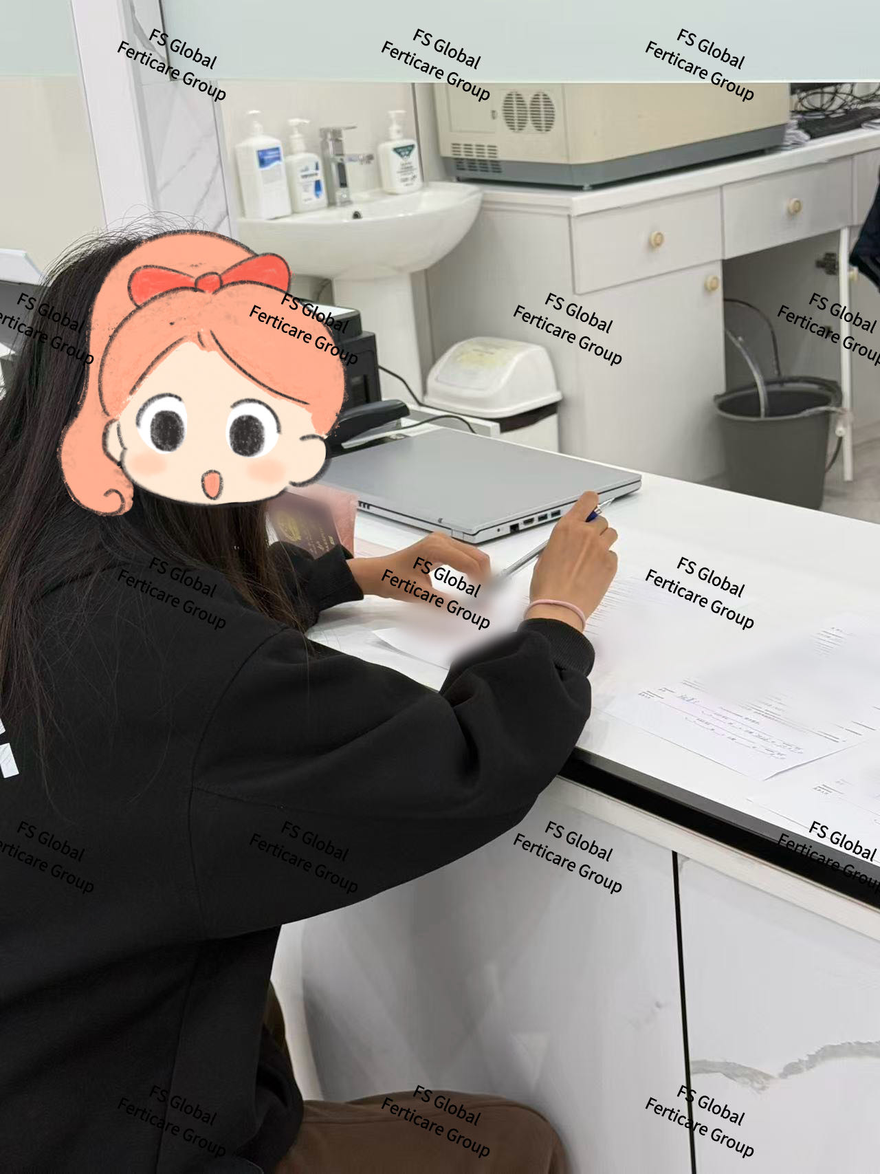 Signing the relevant agreements.