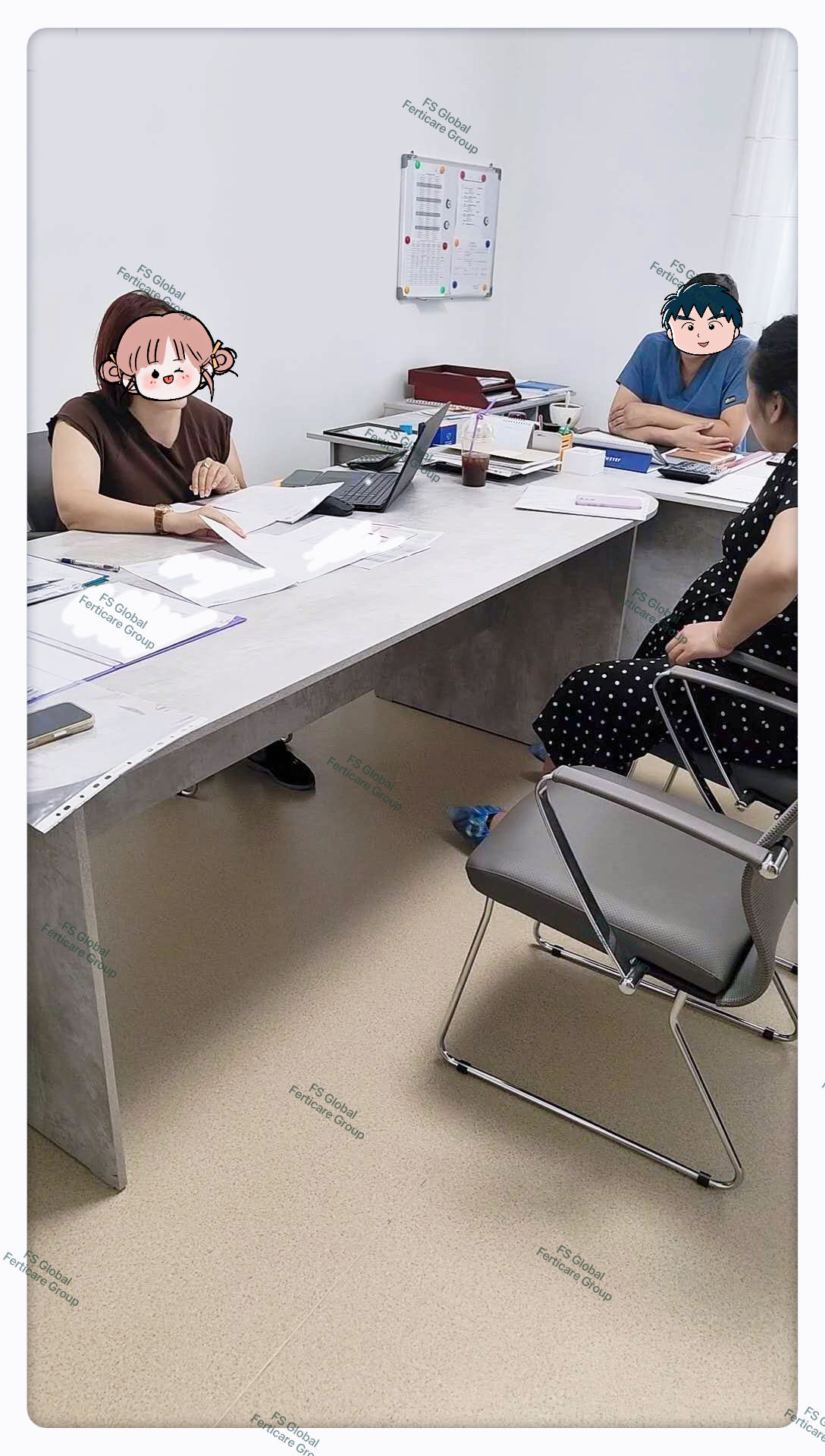 生产前见面和文件确认现场。 4/4
