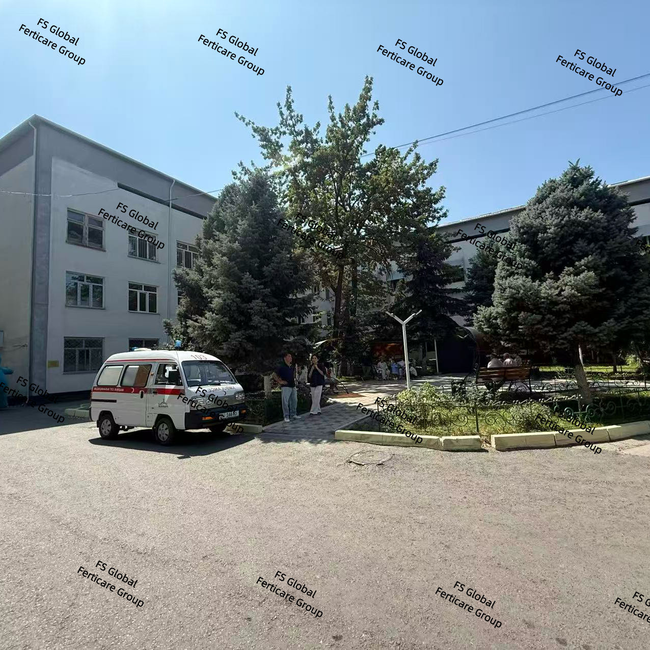 本次阶段检查所在医疗机构的外部环境。